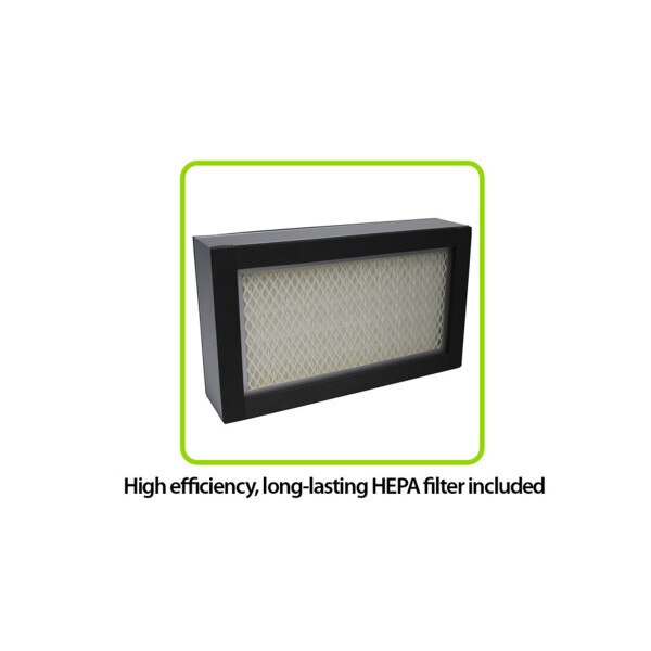 SureAir Workstation, HEPA filter